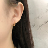 925 Silver Boho Ethnic Earrings 18k Plated Joyas Para Damas