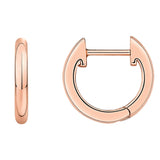 925 Silver Cuff Earrings Vintage 14K Plated Huggie for Women