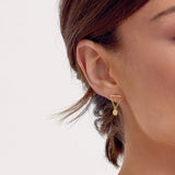 925 Silver Ear Needle Tiny Star Stud Earrings CZ Crystal Jewelry
