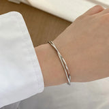 925 Silver LOVE Heart Bracelet Vintage Jewelry