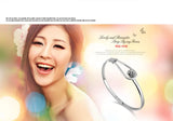 925 Silver Rose Bracelet for Women, Non-fading Jewelry