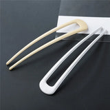 Metal Hair Sticks Bun Hairpins U-Shape Updo Hair Fork Clips for Women