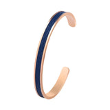 Minimalist Cuff Bangle For Men Stainless Steel PU Leather Jewelry Gift