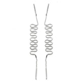 925-Sterling-Silver Ear Thread Earrings for Women