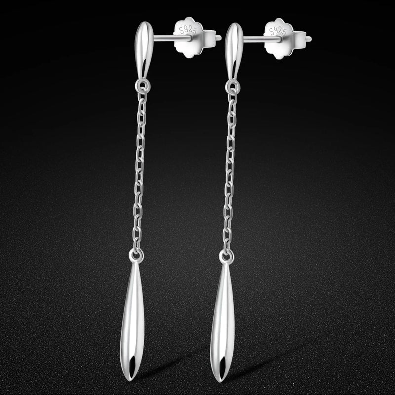 Minimalist Water Drop Earrings for Women Daily Wear