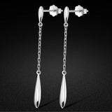 Minimalist Water Drop Earrings for Women Daily Wear