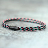 Minimalist 3mm Rope Christmas Bracelet Charms Magnetic Braclet For Men Women