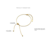 Minimalist 925 Sterling Silver Adjustable Bracelet