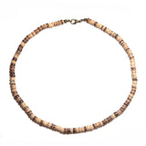 Wenge Wood Necklace For Men 4/6/8mm Beads Gift