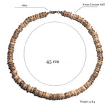 Wenge Wood Necklace For Men 4/6/8mm Beads Gift