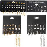 Minimalist Mixed Small Earrings Set Geometric Studs for Women Girls