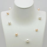 Minimalist Pearl Necklace Freshwater Star Ladies Necklace