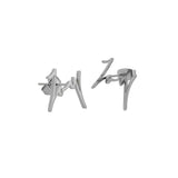 Custom Handwritten Name Earrings Stainless Steel Jewelry