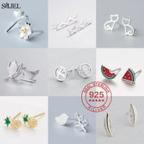 925 Sterling Silver Mini Earrings for Women, Teen Jewelry Gift