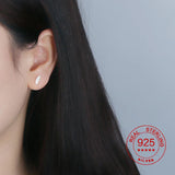 925 Sterling Silver Mini Earrings for Women, Teen Jewelry Gift
