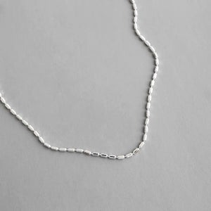 Minimalist 925 Sterling Silver Choker Necklace for Women