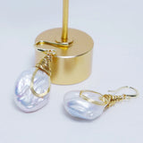 Retro Irregular Baroque Pearl Earrings for Women - Party Jewelry