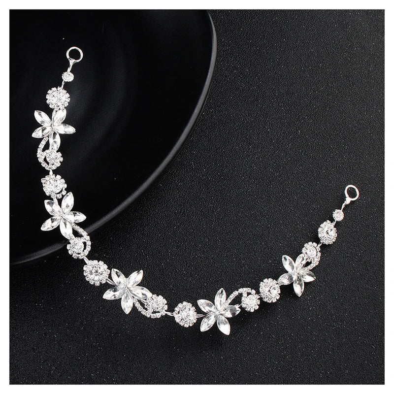 Bride Wedding Party Tiaras Crystal Hairbands Bridesmaid Jewelry