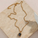 Crystal Zircon Pendant Necklace for Women