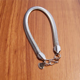 925 Silver Bracelet Men's 6MM Snake Chain Real Silver Jewelry Gift