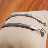 925 Silver Bracelet Men's 6MM Snake Chain Real Silver Jewelry Gift
