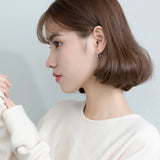 925 Silver Square Hoop Earrings, Geometric Ear Jewelry