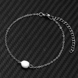 Minimalist Pearl Chain Bracelet Waterproof Golden Gift
