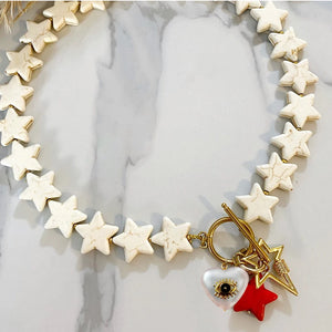 Minimalist Star Pendant Charm Women's Necklace Jewelry