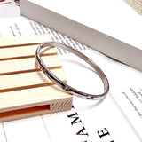 Sun Flower Stainless Steel Bangle Bracelet for Women