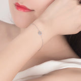 925 Silver Bracelet Crown Pendant Sterling Silver Chain Christmas Gift