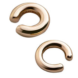 Minimalist Golden Cartilage Clip Earrings for Women