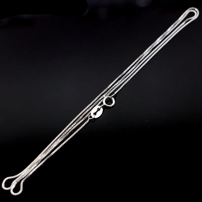 Real 925 Sterling Silver Chain Necklace 16-22 Inches