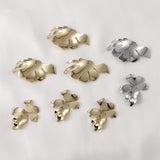 30pcs/lot Copper Flower Charms Earring/Necklace DIY Jewelry Accessory