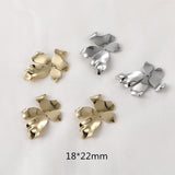 30pcs/lot Copper Flower Charms Earring/Necklace DIY Jewelry Accessory