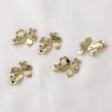 30pcs/lot Copper Flower Charms Earring/Necklace DIY Jewelry Accessory