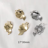 30pcs/lot Copper Flower Charms Earring/Necklace DIY Jewelry Accessory