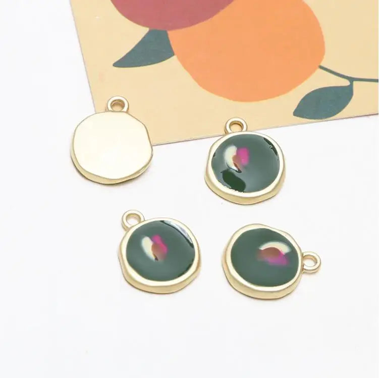 40pcs Geometry Irregular Alloy Charms DIY Earring Accessory