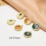 40pcs Geometry Irregular Alloy Charms DIY Earring Accessory