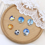 Basketball/Soccer Shape Pendants DIY Earrings/Necklace/Bracelet Alloy Charms