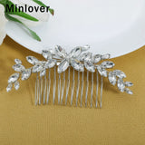 Crystal Bridal Hair Combs/Pins Flower Wedding Accessories Tiara FS260