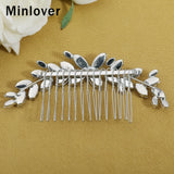 Crystal Bridal Hair Combs/Pins Flower Wedding Accessories Tiara FS260
