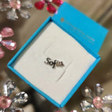 Personalized Minosilver Sterling Silver Earring - Half Pair