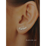 Personalized Minosilver Sterling Silver Earring - Half Pair