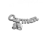 Personalized Minosilver Sterling Silver Earring - Half Pair