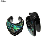 Miqiao Stainless Steel Ear Gauges Expander Plugs Earrings