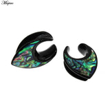 Miqiao Stainless Steel Ear Gauges Expander Plugs Earrings