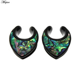 Miqiao Stainless Steel Ear Gauges Expander Plugs Earrings