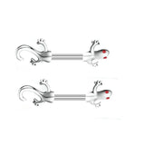 Miqiao Serpentine Spider Breast Stud - Piercing Accessories