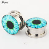 Miqiao 1 Set Ear Expander Stainless Steel Epoxy Jewelry
