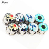Miqiao 1 Set Ear Expander Stainless Steel Epoxy Jewelry